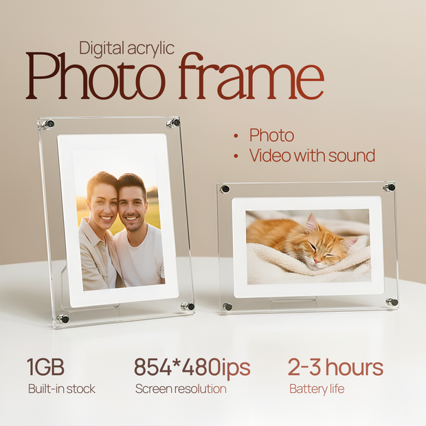Digital Photo & Video Frame By Evider