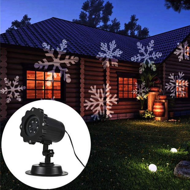 LED Snowflake Projector By Evider