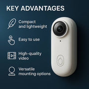 Action 4K Professional Body Camera By Evider