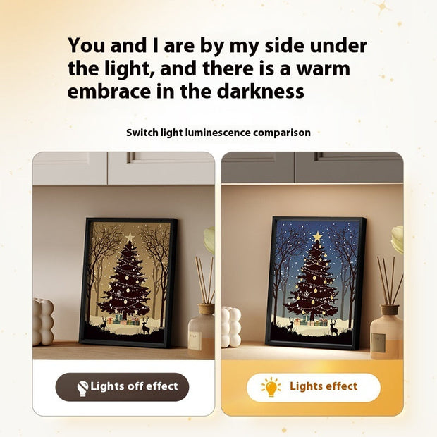 Luminous Christmas Frame By Evider