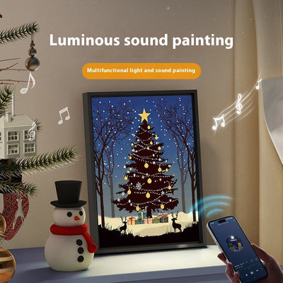 Luminous Christmas Frame By Evider
