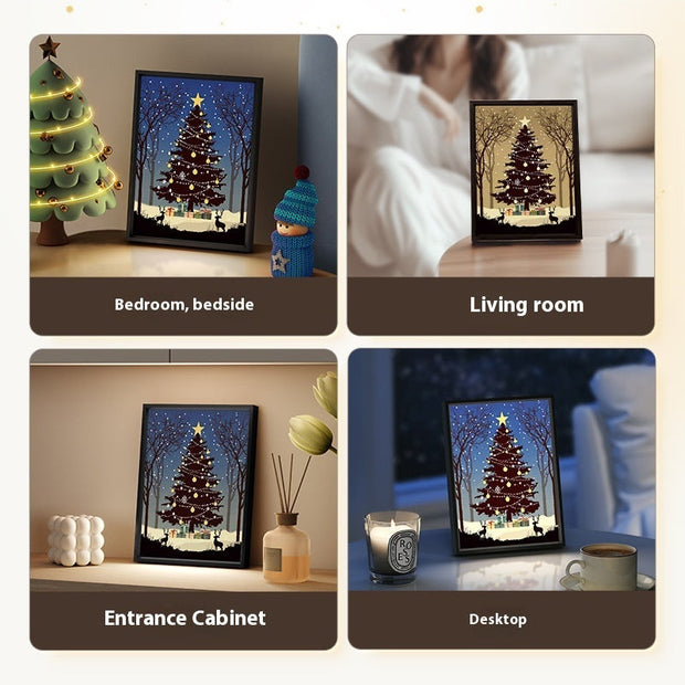 Luminous Christmas Frame By Evider