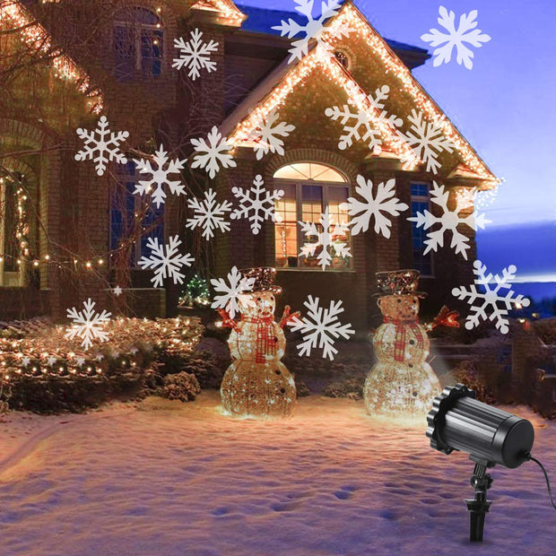 LED Snowflake Projector By Evider