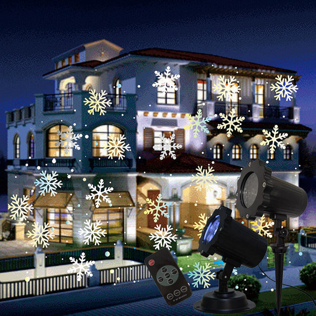 LED Snowflake Projector By Evider
