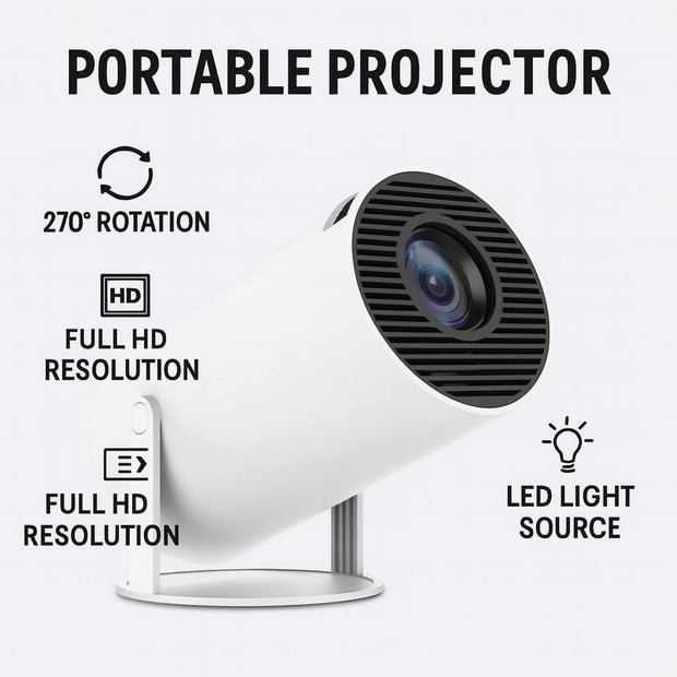 Portable Pro Projector By Evider