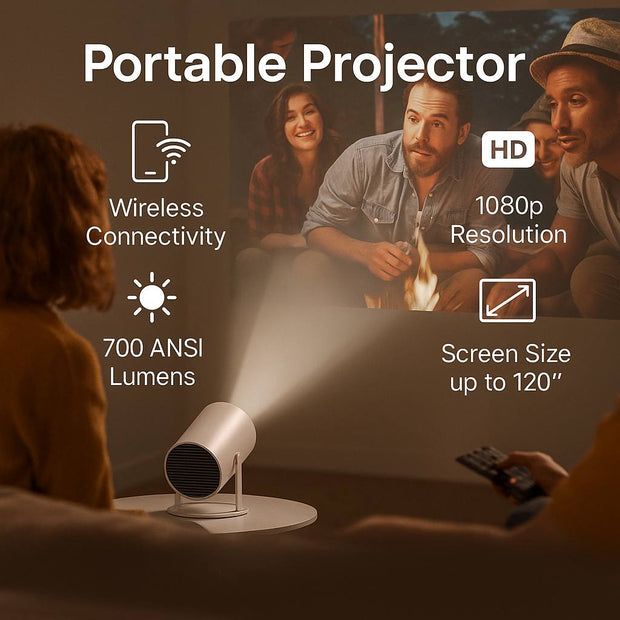 Portable Pro Projector By Evider